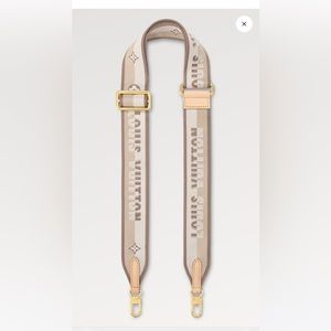 Louis Vuitton textile strap for handbags. Adjustable!